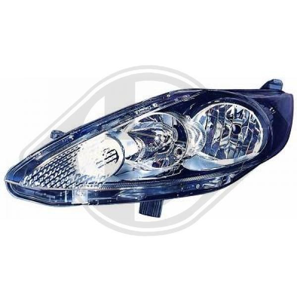 Ford FIESTA Head lights 7048020 DIEDERICHS 1405080 online buy