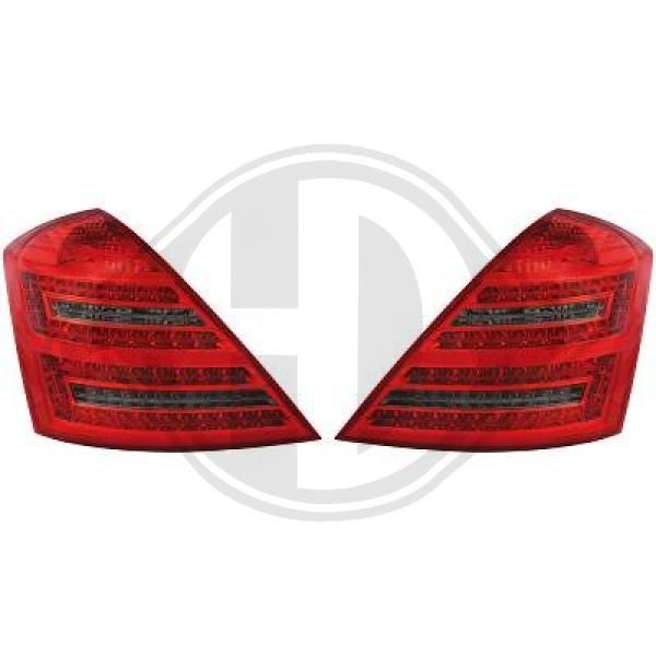 DIEDERICHS Tail lights left and right Mercedes W221 new 1647996
