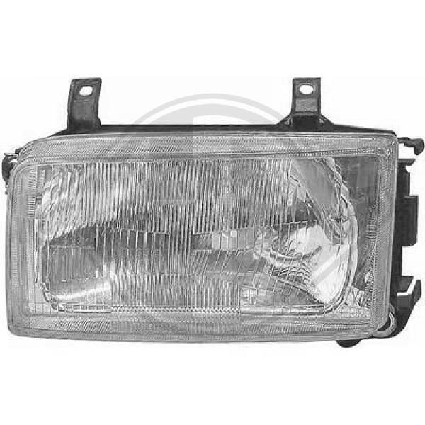 DIEDERICHS 2270981 Headlight Left, H4, for right-hand traffic, without motor for headlamp levelling