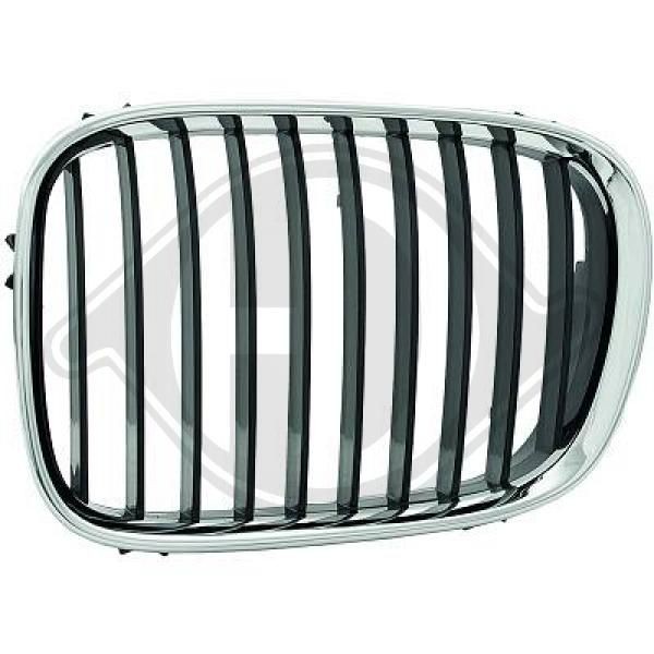DIEDERICHS 1223043 BMW 5 Series 1998 Grille assembly