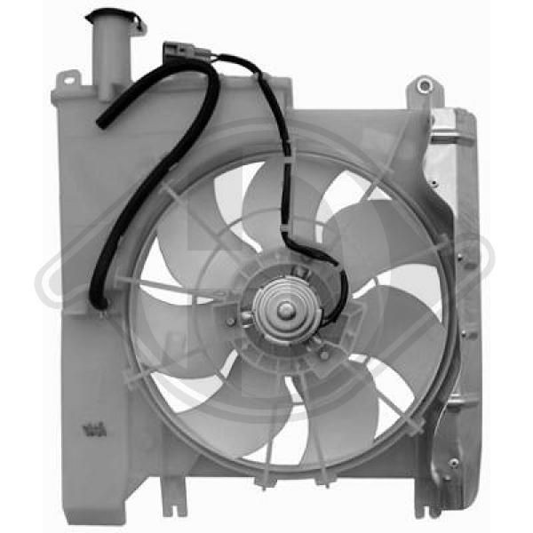 DIEDERICHS 8421102 Fan, radiator 1253G8