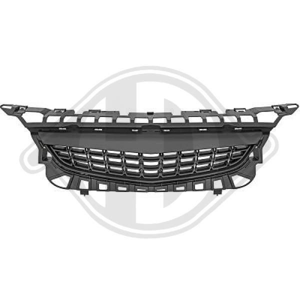 DIEDERICHS Grille assembly OPEL Astra J Sports Tourer (P10) new 1807240