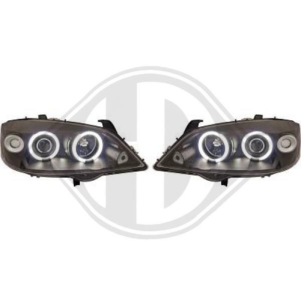 DIEDERICHS Front lights LED and Xenon Opel Astra F 70 new 1805681