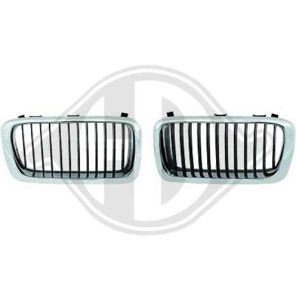 DIEDERICHS 1242040 Front grill BMW 7 Series 2012 price