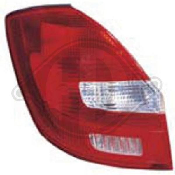 DIEDERICHS Tail lights left and right Skoda Yeti 5L new 7806091
