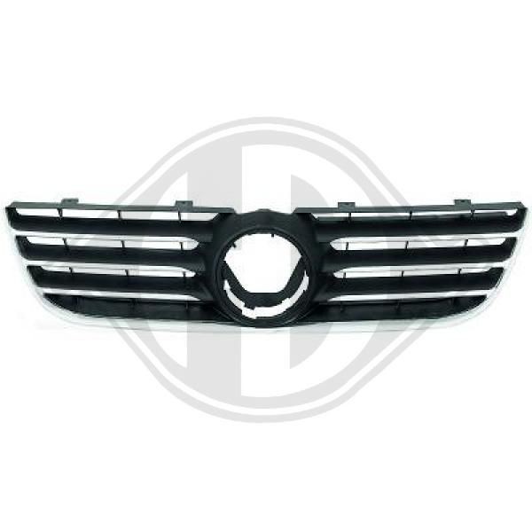 DIEDERICHS 2205141 VW POLO 2008 Grille assembly