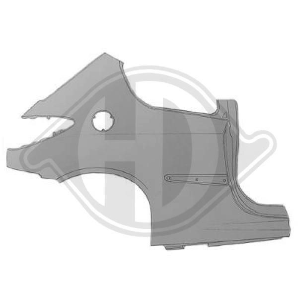 Peugeot 206 Sidewall DIEDERICHS 4225035 cheap