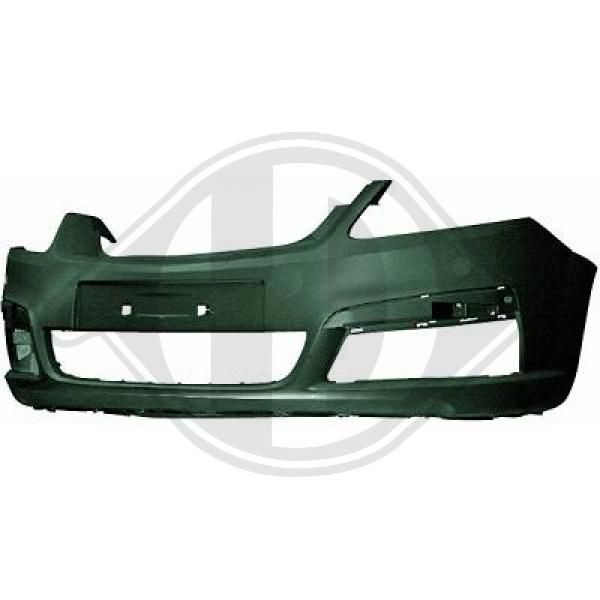 DIEDERICHS Bumper parts rear and front OPEL ZAFIRA B (A05) new 1891050