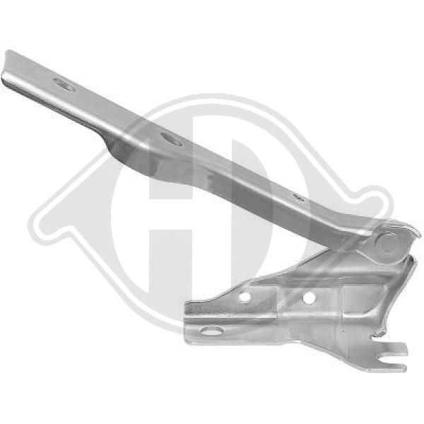 DIEDERICHS 2206018 Hood and parts VW POLO 2004 in original quality