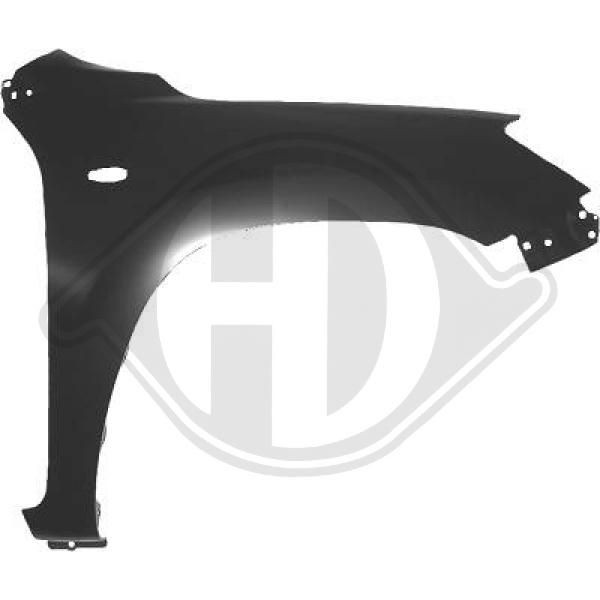 DIEDERICHS Wing panel front and rear TOYOTA RAV4 III Off-Road (XA30) new 6687006