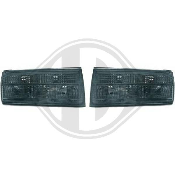 DIEDERICHS HD Tuning LED, black, Crystal clear Rear Fog Light 1206494 buy