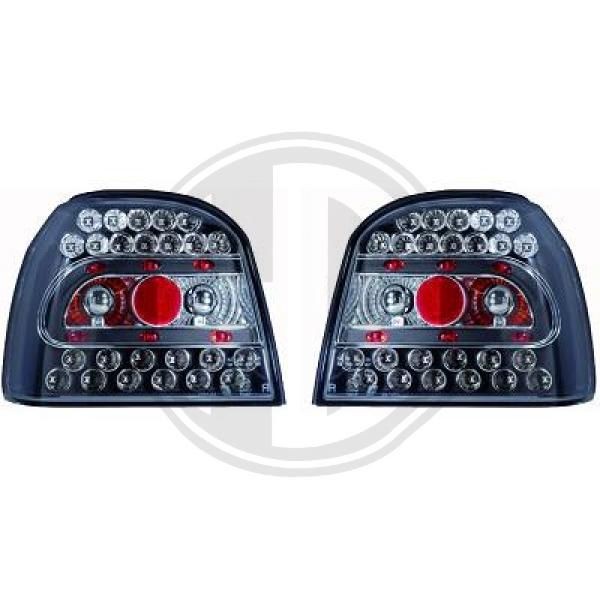 DIEDERICHS Rear light left and right Golf 3 Convertible new 2212998