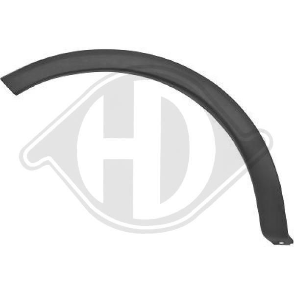 DIEDERICHS 1813062 OPEL Wheel arch extensions in original quality