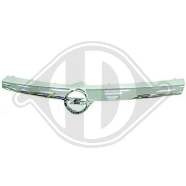 DIEDERICHS Front grille OPEL Astra H Caravan (A04) new 1806041