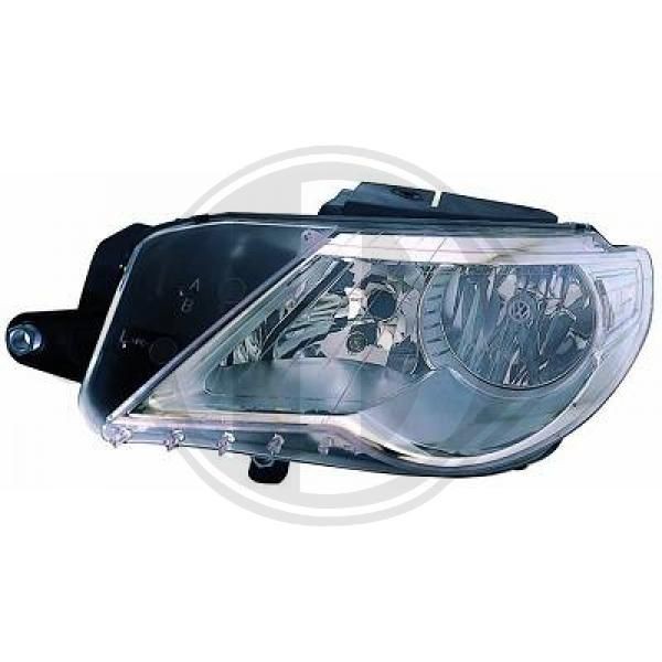 Volkswagen PASSAT Headlight 7053928 DIEDERICHS 2247280 online buy