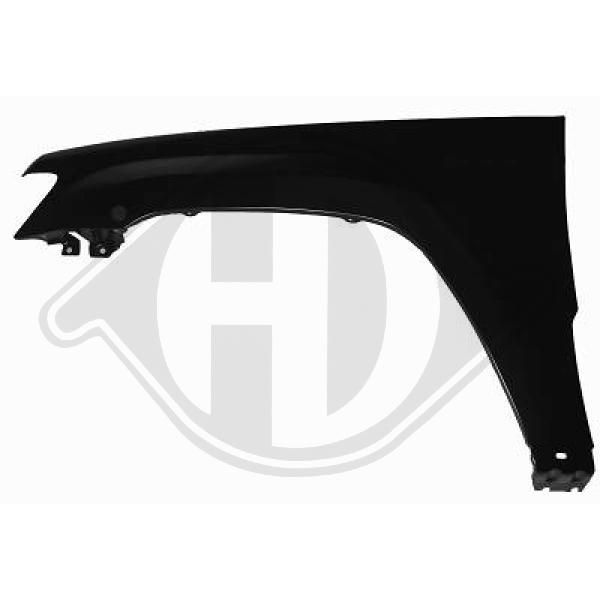 Jeep Wing fender DIEDERICHS 2612106 at a good price