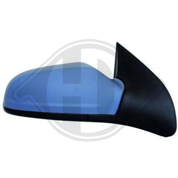 DIEDERICHS Right, primed, Convex, for electric mirror adjustment, Heatable, Complete Mirror Side mirror 1806424 buy