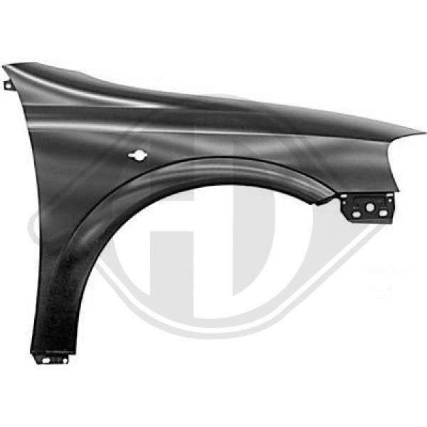 DIEDERICHS Fenders front and rear OPEL Astra G CC (T98) new 1805006