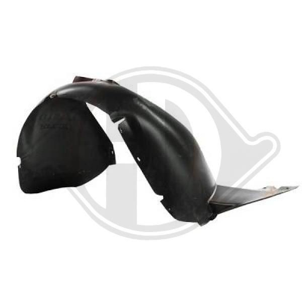 DIEDERICHS 2205608 Panelling, mudguard Right Front