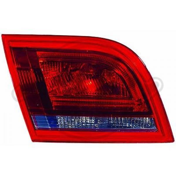 1032692 DIEDERICHS Tail lights AUDI Right, Inner Section, P21W, W16W, LED, without bulb holder