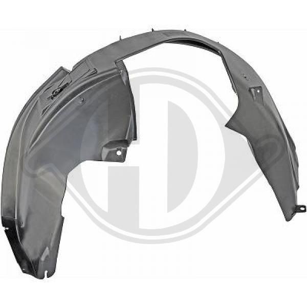 Abarth Panelling, mudguard DIEDERICHS 3456009 at a good price