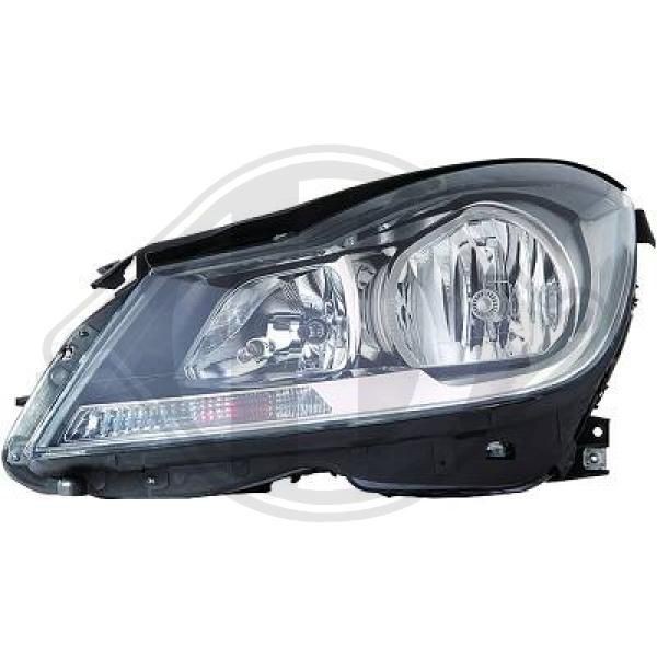 DIEDERICHS Priority Parts 1672182 Front lights W204 C 350 3.5 306 hp Petrol 2012 price