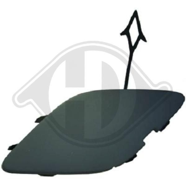 Original DIEDERICHS Tow eye cover 1807062 for OPEL ASTRA
