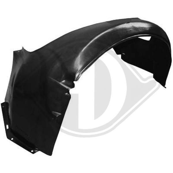 DIEDERICHS 1213309 Panelling mudguard Left Front BMW in original quality