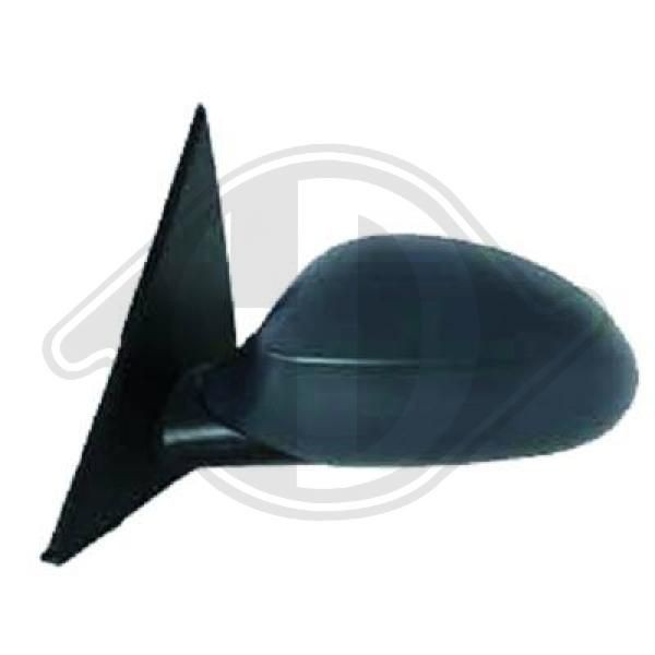 DIEDERICHS Right, primed, Blue-tinted, Aspherical, for electric mirror adjustment, Heatable, Complete Mirror Side mirror 1280124 buy