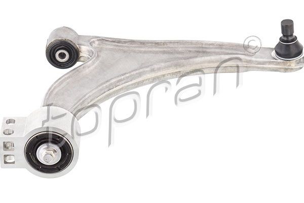 TOPRAN 207 968 Suspension arm with holder, with ball joint, with rubber mount, Front Axle Right, Control Arm, Aluminium