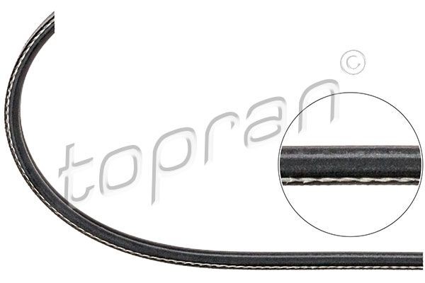 TOPRAN 109 623 Serpentine belt 860mm, 2, EPDM (ethylene propylene diene Monomer (M-class) rubber)