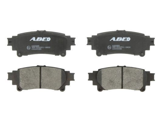 ABE C22042ABE Brake pad set Rear Axle, not prepared for wear indicator