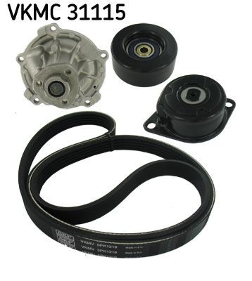 Great value for money - SKF Water Pump + V-Ribbed Belt Kit VKMC 31115