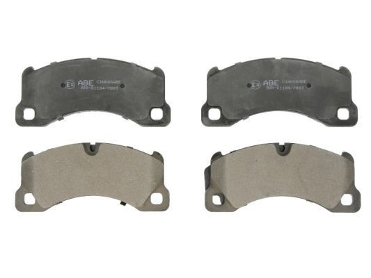 ABE C1W066ABE Brake pad set Front Axle, not prepared for wear indicator