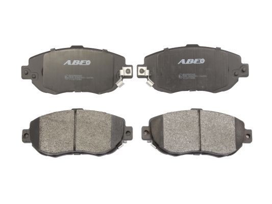 ABE C12072ABE Brake pad set Front Axle, not prepared for wear indicator