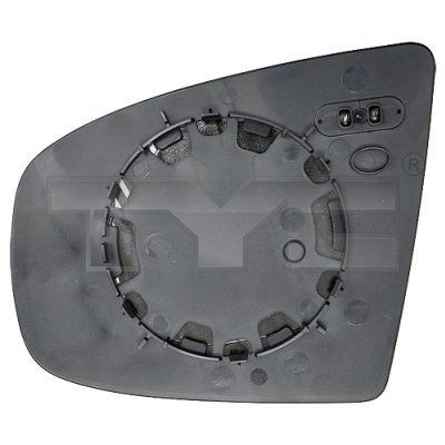 TYC 303-0101-1 Mirror Glass, outside mirror Right
