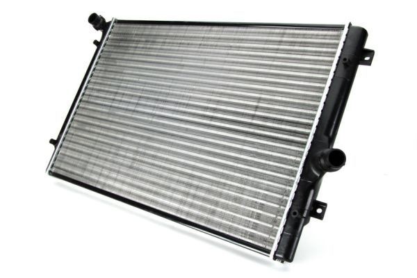 THERMOTEC D7W035TT Engine radiator Aluminium, Plastic, 650 x 439 x 32 mm, Manual Transmission, Automatic Transmission, Mechanically jointed cooling fins