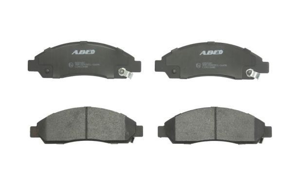 ABE C19013ABE Brake pad set Front Axle, with acoustic wear warning