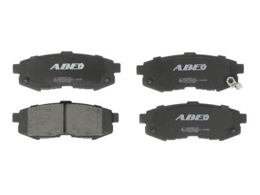 ABE Rear Axle, not prepared for wear indicator Height: 41,2mm, Width: 110,5mm, Thickness: 16mm Brake pads C23017ABE buy