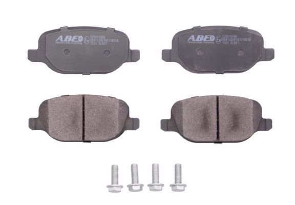 ABE Rear Axle, Low-Metallic, not prepared for wear indicator Height: 50mm, Width: 116,7mm, Thickness: 17,8mm Brake pads C2D010ABE buy