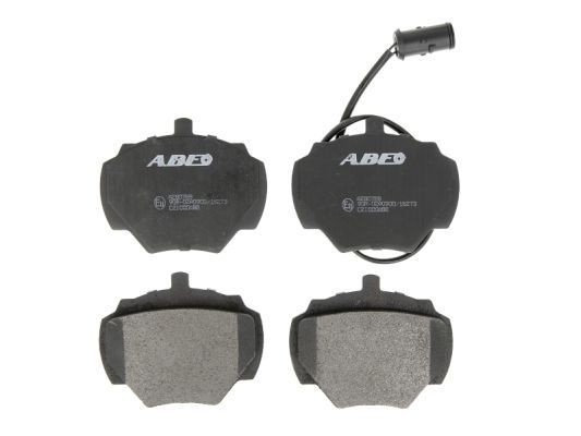 ABE Rear Axle, with acoustic wear warning Height: 72mm, Width: 88,6mm, Thickness: 15,5mm Brake pads C2I000ABE buy