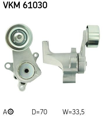 SKF VKM61030 Tensioner pulley 16620-0C020