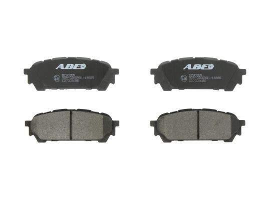 ABE C27003ABE Brake pad set Rear Axle, not prepared for wear indicator