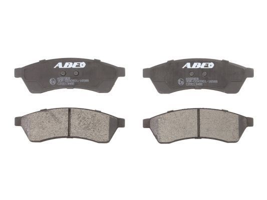ABE C20013ABE Brake pad set Rear Axle, with acoustic wear warning