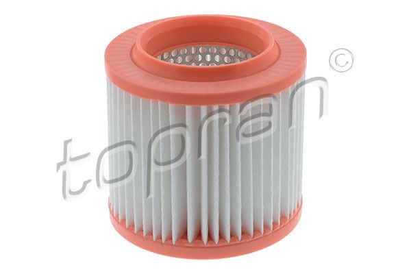 TOPRAN 112 953 Air filter 156mm, 154mm, Cylindrical, Foam, Filter Insert, with integrated grille