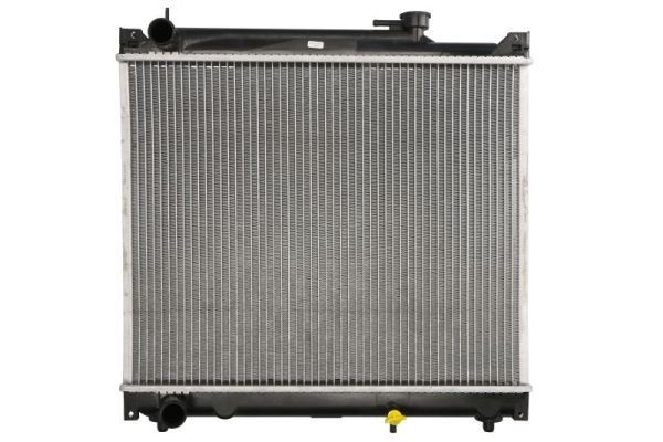 THERMOTEC D78011TT Engine radiator for vehicles with/without air conditioning, 518 x 425 x 16 mm, Manual Transmission, Brazed cooling fins