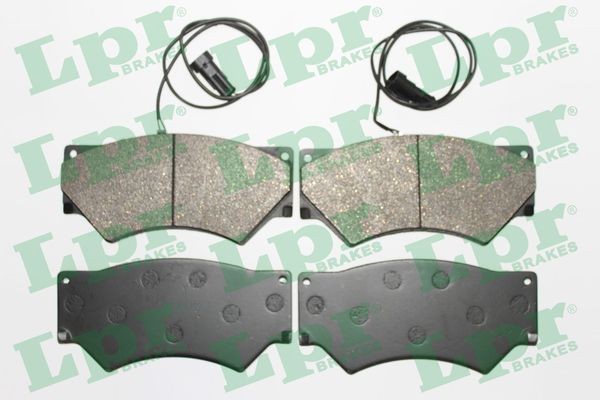 LPR Front Axle Height: 95,6mm, Width: 200mm, Thickness: 21mm Brake pads 05P1651 buy