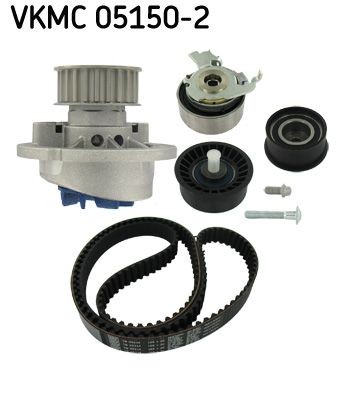 Original VKMC 05150-2 SKF Timing belt kit with water pump OPEL