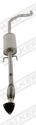 WALKER 23383 Centre exhaust Length: 2500mm, without mounting parts