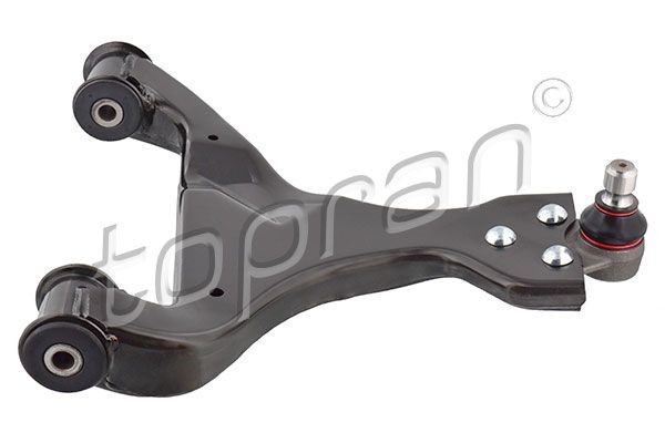 401 758 001 TOPRAN with ball joint, with rubber mount, Front Axle Right, Control Arm, Sheet Steel, Black-painted, Cathodic Painting Control arm 401 758 buy